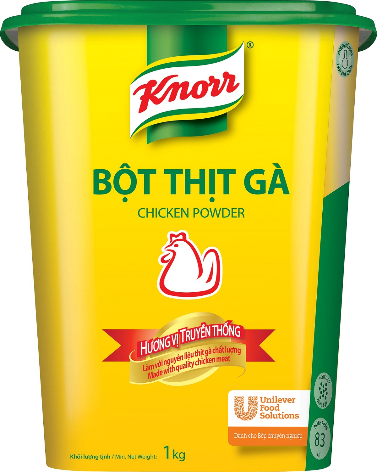 Bột Thịt Gà Knorr - 6 x 1 kg