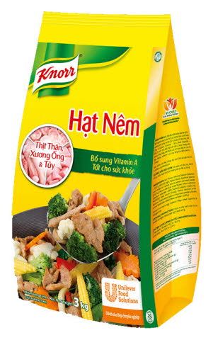 Hạt Nêm Từ Thịt Thăn, Xương Ống Knorr - 5 x 3 kg