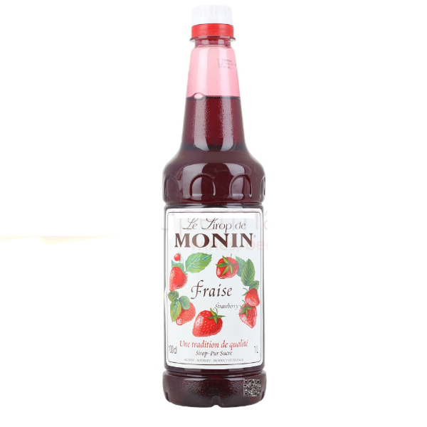 Sirô Dâu tây (Strawberry) hiệu Monin-chai 1 lít
