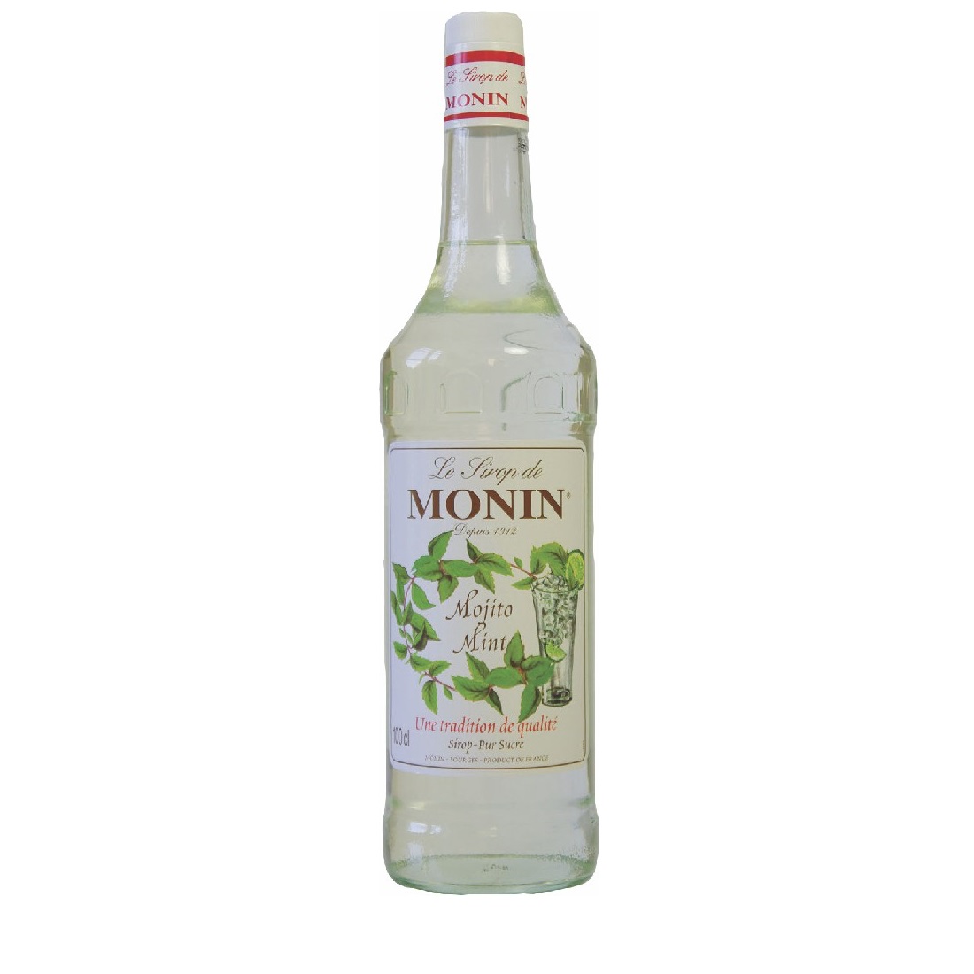 Sirô hỗn hợp chanh & bạc hà (Mojito Mint) hiệu Monin-chai 1 lít