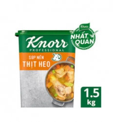 THÙNG 6 Hộp Súp Nền Thịt Heo Knorr 1.5kg