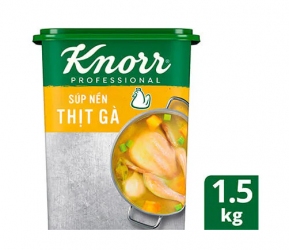 Thùng 6 Hộp Súp Nền Thịt Gà Knorr 1.5kg