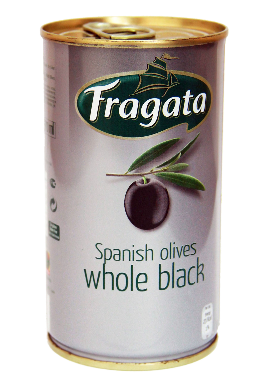 Olive trái đen nguyên hạt 200g/350g - Fragata