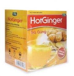 Trà Cozy Gừng dạng Hòa Tan- hộp 200gr 20 gói