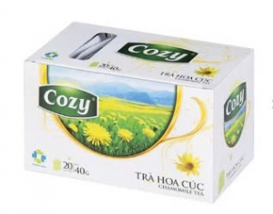 Trà Cozy Hoa Cúc dạng túi lọc- hộp 40gr 20 gói