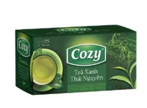 Cozy Trà Xanh dạng tui lọc hộp 50g