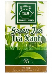 Trà Xanh Túi Lọc Phúc Long-50gr 25 gói