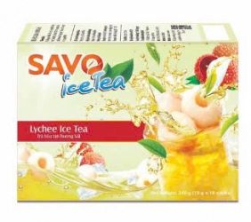 Savo Trà Ice Vải hòa tan Hộp 240gr