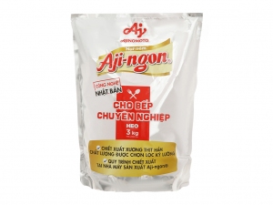 HẠT NÊM AJI NGON 3KG - THÙNG 6 GÓI